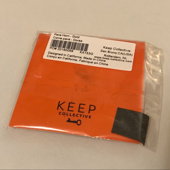 KEEP Collective Retired Pave Horn NWT - Picture 2 of 4